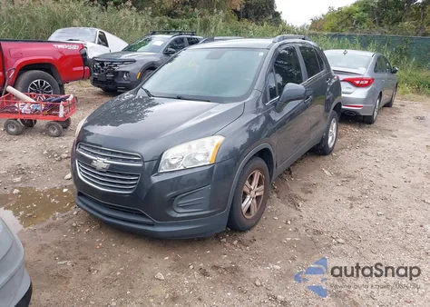 2016 Chevrolet Trax Lt из США, поврежденный, VIN 3GNCJLSB6GL263589